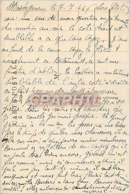 Mostaganem — Entrada da Caserna — n°4 — Verso