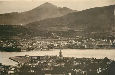 Fuenterrabia — Vista do pico da Rhune — Poncelet