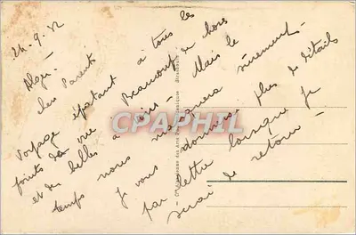 Algier — Rue Dumont d'Urville i Place Bresson — Stara pocztówka nr 115 — wydawca: 6e Athénée des Arts Phonographiques — Rewers