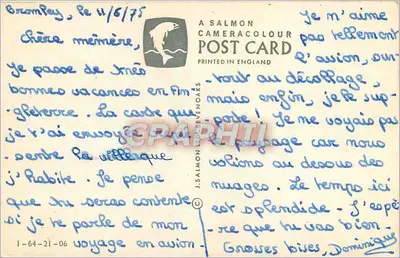 Bromley — dzielnice i miejsca symboliczne — A Salmon Cameracolor — Rewers