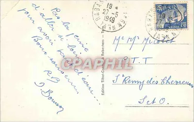 Rabastens — A Usina Elétrica e o Carmel — Edição Tilhet-Carrel, n°12 — Verso