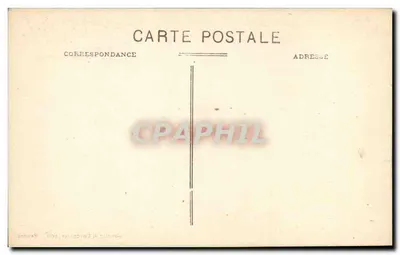 Combourg (Il.-et-V.) — O Castelo Feudal — Châteaubriand passou sua infância aqui — Verso