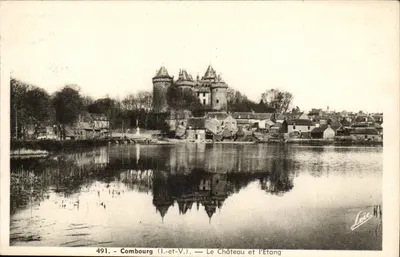 Combourg (Il.-et-V.) — O Castelo e o Lago — Loïc, n°491