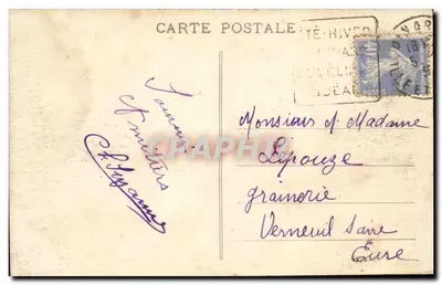 Brzegi Rance — Dinard la Vicomte — Wydawnictwo Guérin, St-Malo (I.-et-V.) — Rewers