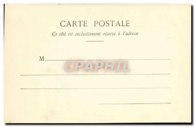 Dinard - De Punta van het Molenhoofd — Zwart-witte kust — Fot. A.B.&C. n°101 — Achterkant