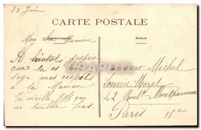 Redon (Ille-et-Vilaine) - O Hospital - Fachada principal — Fototipia Vassellier, Nantes, n° 4204 — Verso