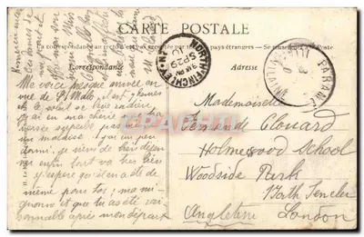 Rotheneuf - Las Lupin — wydawca anonimowy, n° 1356 — Rewers