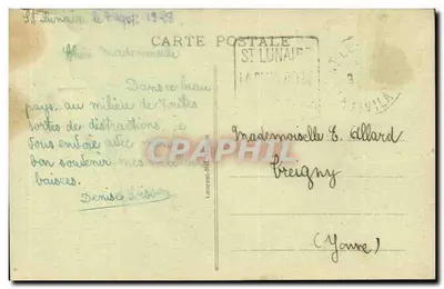 Saint-Lunaire - O Grande Hotel Casino — Costa da Esmeralda, n°1718 — Verso