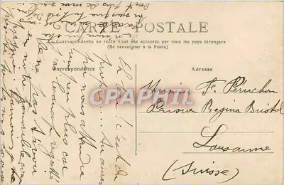 Évian-les-Bains — O Teatro — Editor desconhecido, número de série não visível — Verso