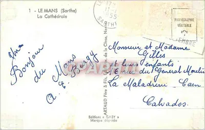 Le Mans (Sarthe) — Katedra — Wydawnictwo Gaby — Rewers