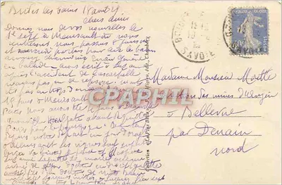 Brides-les-Bains e os Glaciares da Vanoise — Savoie pitoresca — n°332 — Verso