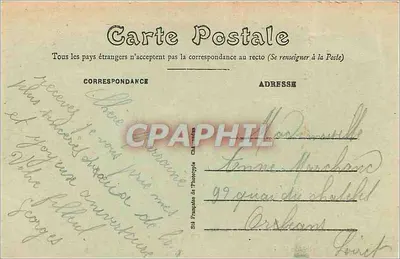 Le Mans — Abbezie van l'Epau — Algemene uitzicht — Editie N° G — Achterkant