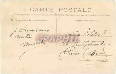 Omgeving van MAMERS — NEUFCHATEL (Sarthe) — Plas van Guibert — Landschap — Librairie Plentiel — Achterkant