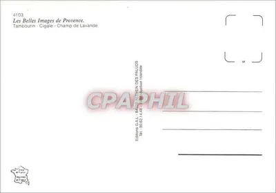 Tambourins — Cigales i Tambourins grają romans — Wydawnictwo G.A.L. n°4103 — Rewers