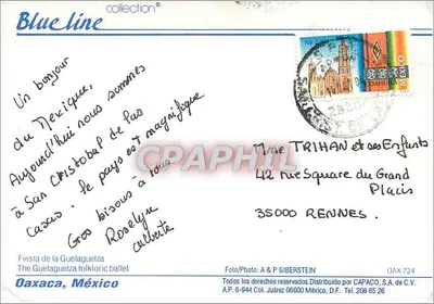 Festa della Guelaguetza — Oaxaca, Messico — CAPACO, S.A. de C.V. — Verso