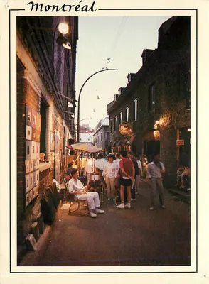 Montreal — Rue St-Amable — Foto Michel Gagne