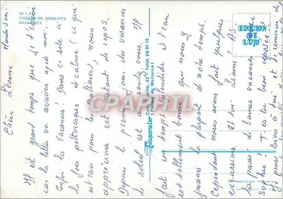 Port Andraix — widok z lotnictwa portu i wzgórzy — wydawca nieznany, nr serii 177 — Rewers