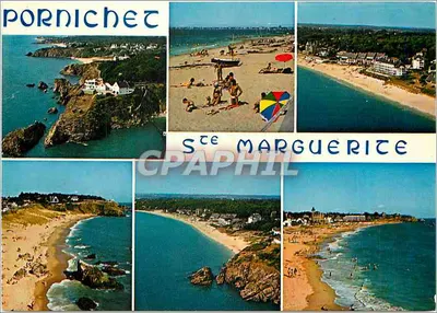 Pornichet — Praia de Sainte-Marguerite e sémaphore — Éditions d'Art Jos - Châteaulin