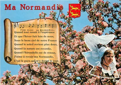 Minha Normandia — poema de Frédéric Berat — Editor Emy
