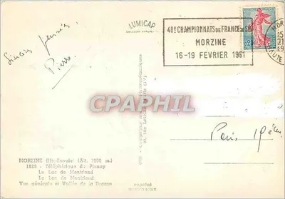 Morzine — Ogólny widok i Dolina Dransy — Lumicap — Rewers