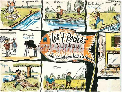 Os 7 Pecados Capitais... do pobre pescador com a vara — P.B. Barba Proibida