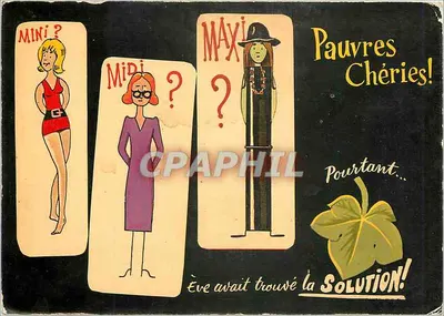 Mini, Midi, Maxi — Pauvres Chéries! — P.B. n°113/44