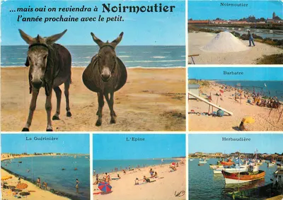 Noirmoutier — vista turística — Éditions Bouleux-Meguan, V.206