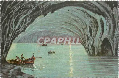 Grotta Azzurra — Capri — editor Pittore G. Carelli, n° 4374-14