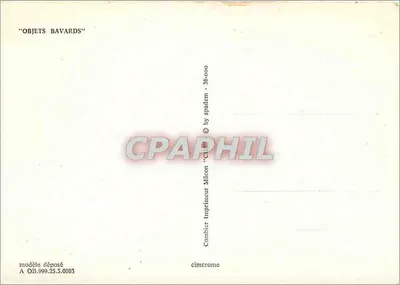 Binette — Joke z fałszywym — wydawca Cimy — Rewers