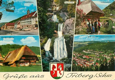 Triberg/Schwarzwald — paisagem e vida local — Bodan Qualitätskarte