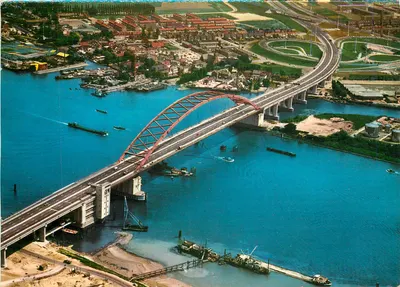 Rotterdam — Pont Van Brienenoord — editor Kemnade, n° 971/146