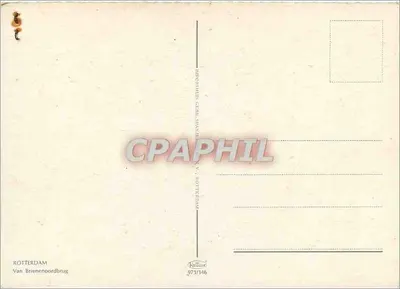 Rotterdam — Pont Van Brienenoord — editor Kemnade, n° 971/146 — Verso
