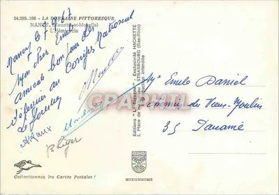 Hemicykl — Nancy (Meurthe-et-Moselle) — Wydawnictwo "L'Étincelle" — Rewers
