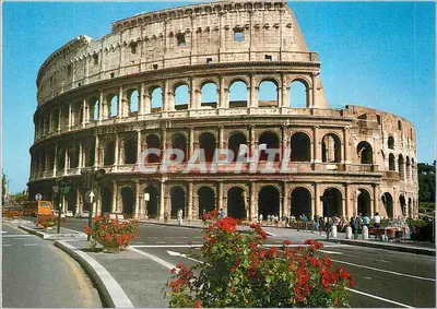 Coliseu de Roma — vista panorâmica — editor PLURIGRAF TERNI, n° 576