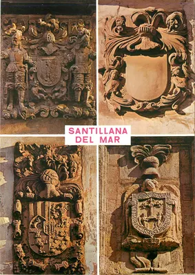 Santillana del Mar — Escudos — Bustamante Hurtado Torrelavega
