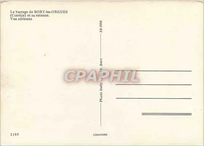 Zamknięcie Bort-les-Orgues — widok z lotu — Photo Sully — Rewers
