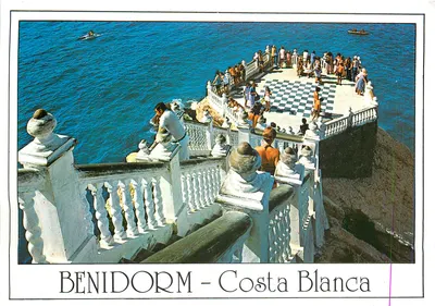 Benidorm - Costa Blanca — vista do Mirador del Castillo