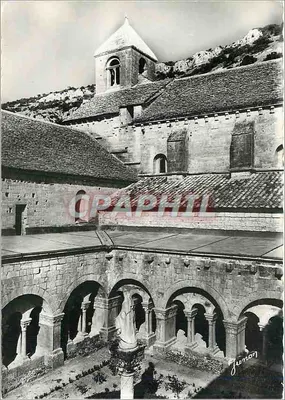 Abadia Cisterciense de Sénanque — Jardim e Sintral — Édit. d'Art F. Meyer