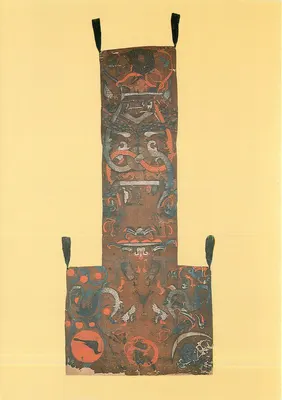 Bandeira de Mawangdui — Pintura sobre seda — IIº s. a.C. — Museu Provincial do Hunan, Changsha (China)
