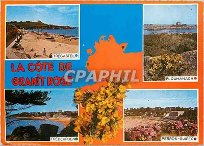 A Costa do Granito Rosa — Tregastel, Ploumanach, Trébeurden, Perros-Guirec — Éditions Audierne