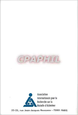 Pai Natal e criança — cena invernal — editor não visível — Verso