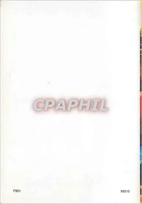 Papai Noel — em seu ateliê com brinquedos — X8510 — Verso