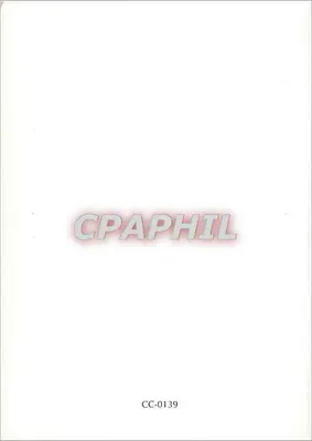 Santa Claus com presentes — carta de véspera de Natal — CC-0139 — Verso