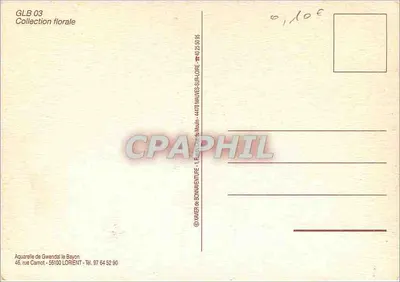 Okno domu — róże i kwiaty — Gwéndal Bayon — Rewers