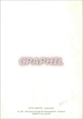 Cena de aldeia — edição Guy Ameye — n° A.28 — Verso