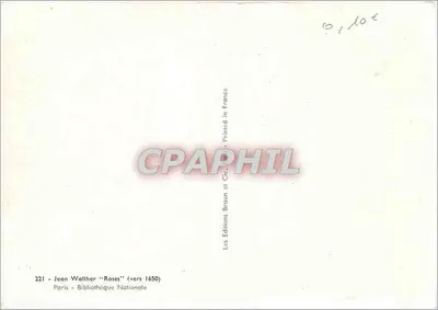 Róże — ilustracja botaniczna — Les Editions Braun et Cie, nr 221 — Rewers