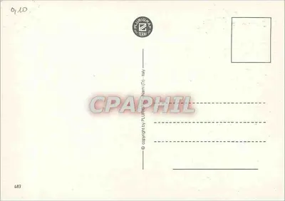 Rzym — nocna scena z zabytkami — Flurigraf Terni — Rewers