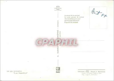 Burgos — Os Gigantillons — Éd. Subirats Sanovas, n° 139 — Verso