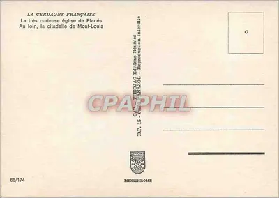 Igreja de Planès — A muito curiosa igreja de Planès — Edições Théozac — Verso