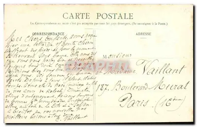 St-Malo — Uitzicht genomen vanaf de Dijk van Paramé — HLM — Achterkant